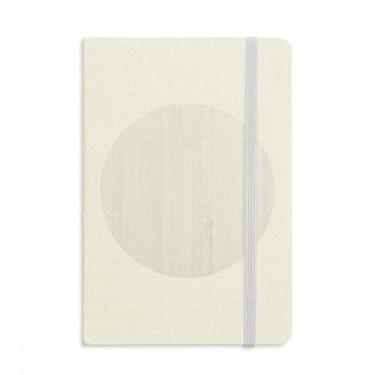 Imagem de Caderno de fundo com estampa de veias de madeira branca, capa dura de tecido, diário clássico