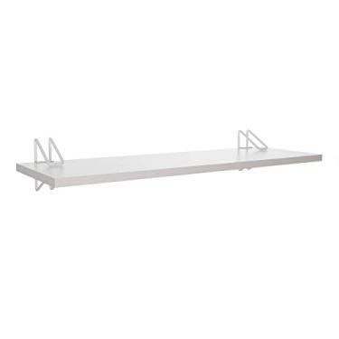 Imagem de Prateleira Decorativa de Parede Atria (P), Metaltru, Branco com Branco