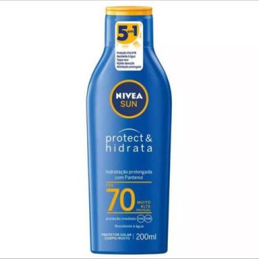 Imagem de Protetor Solar Nivea Corporal Protect & Hidrata Fps70 200ml - Nívea