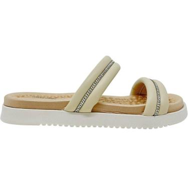 Imagem de Tamanco Feminino Papete Casual Dia a Dia Confort com Strass Modare 7178.108