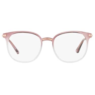 Imagem de Dolce & Gabbana DG5071-3303 Armação de óculos rosa pastel cristal gradiente com lente de demonstração de 50 mm, Cristal gradiente pastel rosa, 50/19/140