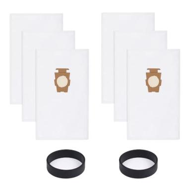 Imagem de LOSKLENO Pacote com 6 sacos para aspirador de pó e 2 correias compatíveis com os sacos de aspirador Kirby 204811, 204814, 205811 Style F, adequado para todos os Kirby Sentria Vacuum G Series, Avalir