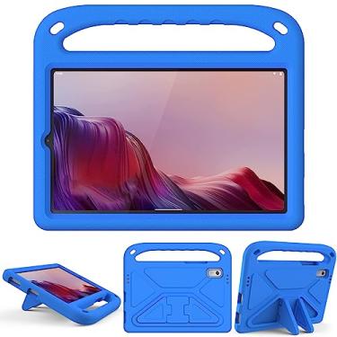 Imagem de XunyLyee Capa infantil para Lenovo Tab M9 (9 polegadas) TB-310FU EVA à prova de choque alça leve com suporte, azul