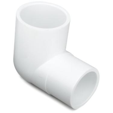 Imagem de Lasco 423-015 3,8 cm, pacote com 25 cotovelos de rua de substituição para Select Lasco Schedule 80 Solvente tubo de PVC