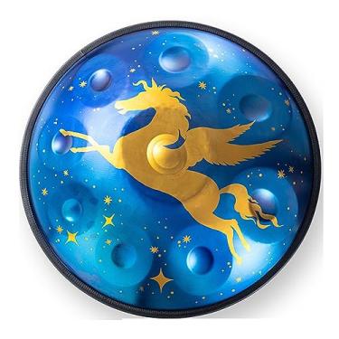 Imagem de Tambores Handpan de nível profissional Handpan Handpan Tambores despreocupados Tambores de língua de aço Instrumentos etéreos Tambores de ar coloridos (2)