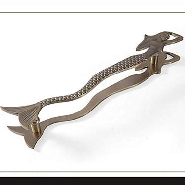 Imagem de Maçaneta de porta de vidro maçaneta de porta de madeira maciça antiga caixa apoio de braço maçaneta dourada para decoração de porta de casa, cor-1.1200 mm (cor1 1200 mm)