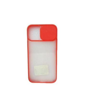 Imagem de Capa Capinha Celular iP 12 Mini proteção de câmera - Mustang, Vermelho