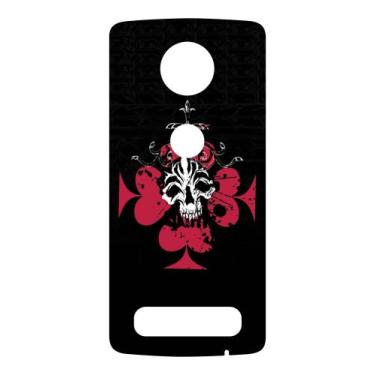 Imagem de Capa Adesivo Skin008 Verso Para Motorola Moto Z3 Play - KawaSkin