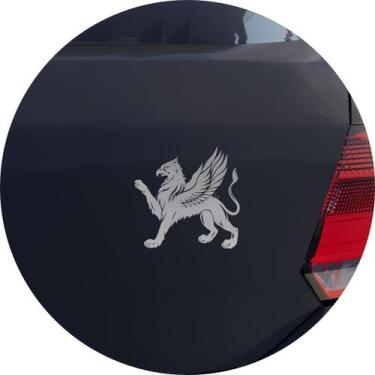 Imagem de Adesivo de Carro Hipogrifo Fera Alada - Cor Roxo - Melhor Adesivo, Pra