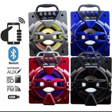 Imagem de Kit 2 Caixinhas Caixas de Som Portátil Sem Fio Bluetooth - nakazaki