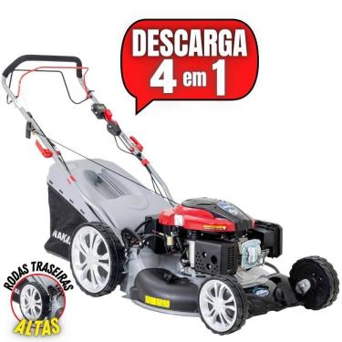 Imagem de Carrinho De Cortar Grama Nakashi Lr225te P/ Jardinagem