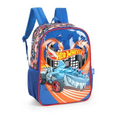 Imagem de Mochila Azul Un Hotwheels