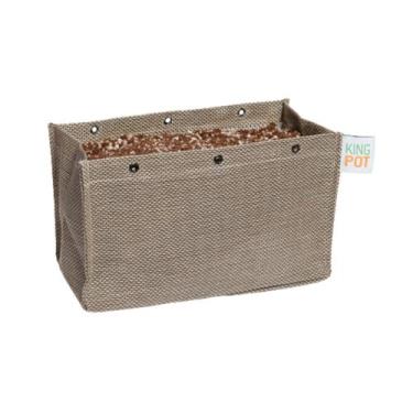 Imagem de Vaso de Plantas de Tela 3 Litros Pc Grow Horta - King Pot