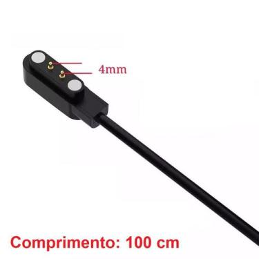 Imagem de Carregador Smartwatch Com 02 Pinos 2.84mm, 4mm, 7.62mm - Poolsy, 4mm