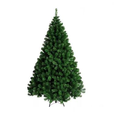 Imagem de Pinheiro Árvore De Natal Cor Verde Gigante Modelo Luxo Dinamarquês 2,1