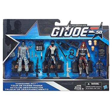 Imagem de G.I. Joe, 50th Anniversary, Vanishing Act Action Figure Set [Hit & Run, Torpedo, and Zartan], 3.75 Inches