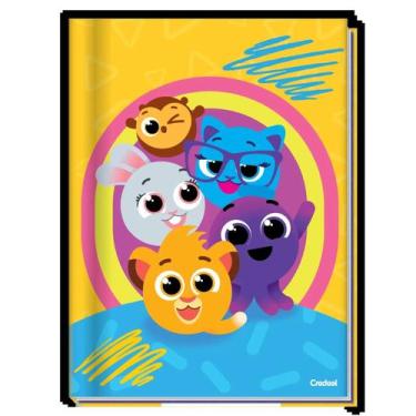 Imagem de Caderno Credeal universitário bolofofo 200x275mm 80 folhas