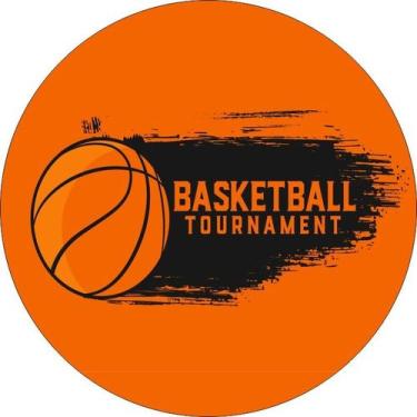 Imagem de Painel Festa Redondo C/ Elástico 1,50m Basquete - Fadrix