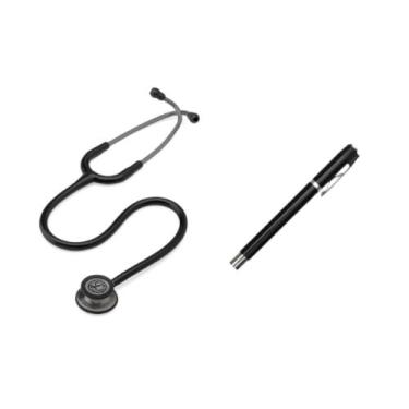 Imagem de Kit Estetoscópio Littmann Classic lll + Lanterna Clínica - Cores Varia
