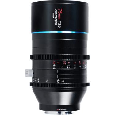 Imagem de Lente Sirui 75mm T2.9 1.6x Venus Anamórfica Cine Manual Sony E-Mount