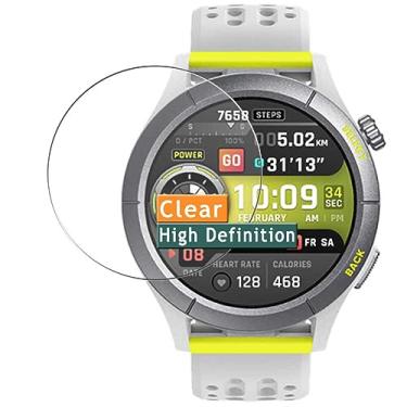 Imagem de Pacote com 3 protetores de tela Vaxson, compatível com o adesivo de película TPU Amazfit Cheetah [não vidro temperado]