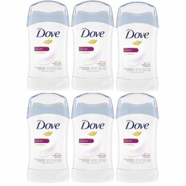 Imagem de Kit 6x Antitranspirante Stick Powder - Dove