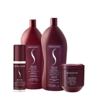 Imagem de Kit Senscience True Hue Inner Detangler Salon Total Leave-in (4 produt