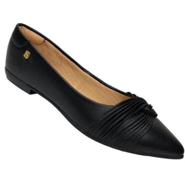 Imagem de Sapatilha Santinelli 1266-616-241 Feminina, Preto, 35