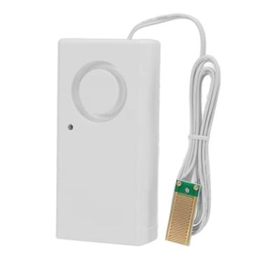 Imagem de Detector de Vazamento de água, Sensor de Detector de água Com Adesivo de Dupla Face DC9V 120dB ABS Nível de Transbordamento de Alarme Detecção de água Sensor de Vazamento de água