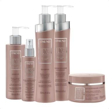 Imagem de Kit Amend Loiros 5 Produtos Luxe Creations Blonde Care Cabelos Ressecados