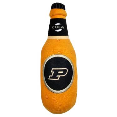 Imagem de Garrafa de cerveja NCAA Purdue Boilermakers Brinquedo de pelúcia para cães e gatos - Brinquedo de pelúcia para cães e gatos mais fofo para estádio e lindo nome/logotipo do time de futebol/basquete