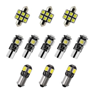 Imagem de 8X-SPEED 11 PCS Lâmpada LED Interior 5050 Chip Apto para Nissan Maxima MK2 1984-1988 Caixa de luva de leitura concluída porta-malas espelho viseira de sol