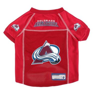 Imagem de Littlearth Camiseta para animais de estimação Colorado Avalanche, PP, cor do time