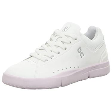 Imagem de On Tênis feminino sintético The Roger Advantage Textile, Branco/lírio, 8.5