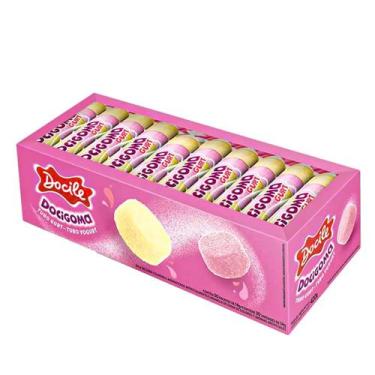 Imagem de Bala de Goma Tubo Sortido Yogurte Docigoma Docile - 420g