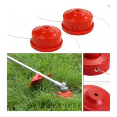 Imagem de Carretel Fio Nylon Para Roçadeira Universal Automático - otug