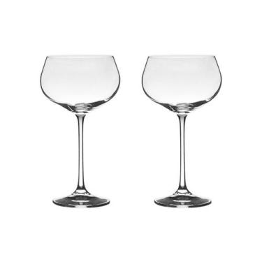 Imagem de Taça de Cristal Bohemia Para Vinho Branco 300 ml Megan 2 Peças - Bohem