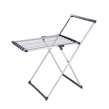 Imagem de AKALNNB Estante de secagem de roupas, cabide dobrável, varanda interna, varanda secadora, lavanderia, quarto infantil, prateleira de secagem ao ar livre