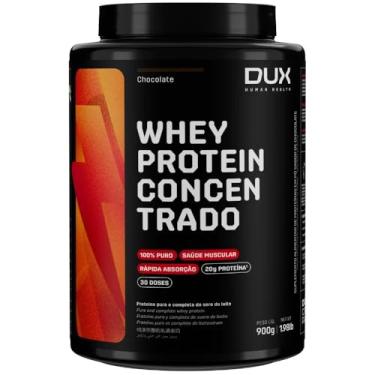 Imagem de Whey Protein concentrado 900g sabor chocolate - DUX HUMAN HEALTH