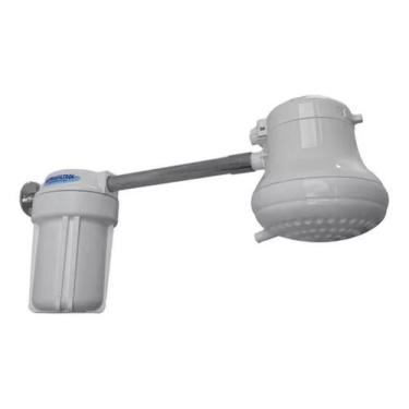 Imagem de Filtro Purificador De Água Para Chuveiro E Ducha Tira Cloro - Globalfi