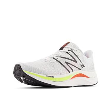 Imagem de New Balance FuelCell Propel V4 Tênis de corrida masculino, Quartzo cinza/preto, 13 Wide
