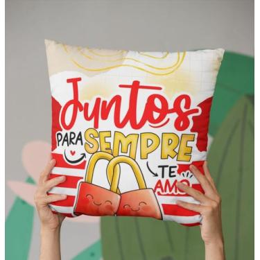 Imagem de Almofada Juntos Para Sempre Dia dos Namorados - Art Personalize