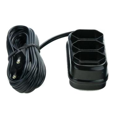 Imagem de Extensão 5m 3 Tomadas Bipolar Fiolux