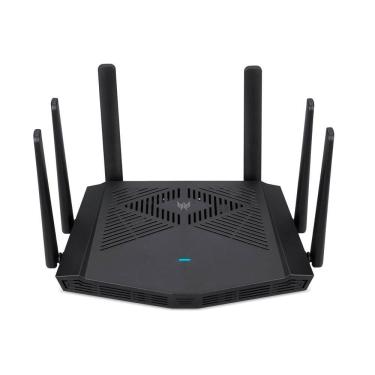Imagem de Roteador Acer Predator Connect W6x Wi-Fi 6 AX6000 de Banda Dupla 5 portas 6000Mbps
