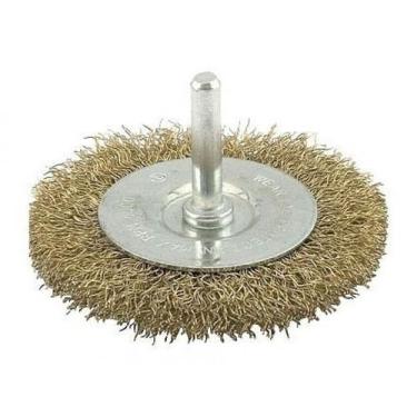 Imagem de Escova Circular De Aço Com Haste 50mm Vila