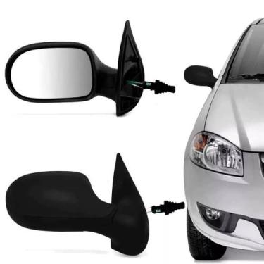 Imagem de Retrovisor Palio Strada 2011 2012 A 2018 2p Com Controle - Retrovex, L