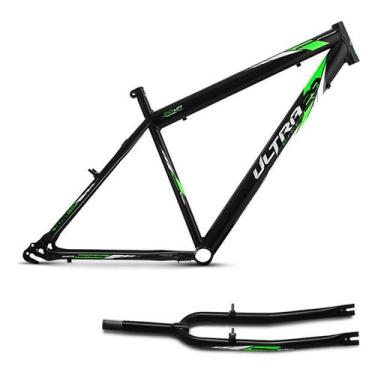 Imagem de Quadro Aro 29 Em Aço Carbono Ultra Bikes Masculino, Preto, Aro 29