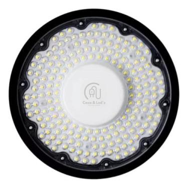 Imagem de Luminária Ufo 200w Led High Bay Luz 6500k Galpão Industrial - Brisa, B