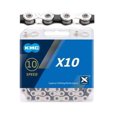 Imagem de Corrente de Bicicleta KMC X8/X9/X10/X11/X12 - Compatível com Bicicleta