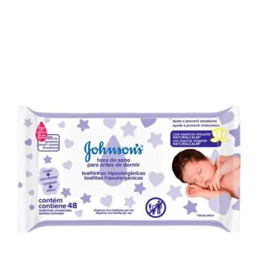 Imagem de Toalha Umedecida Hora do Sono Johnsons  48 unid - Johnsons & Johnsons
